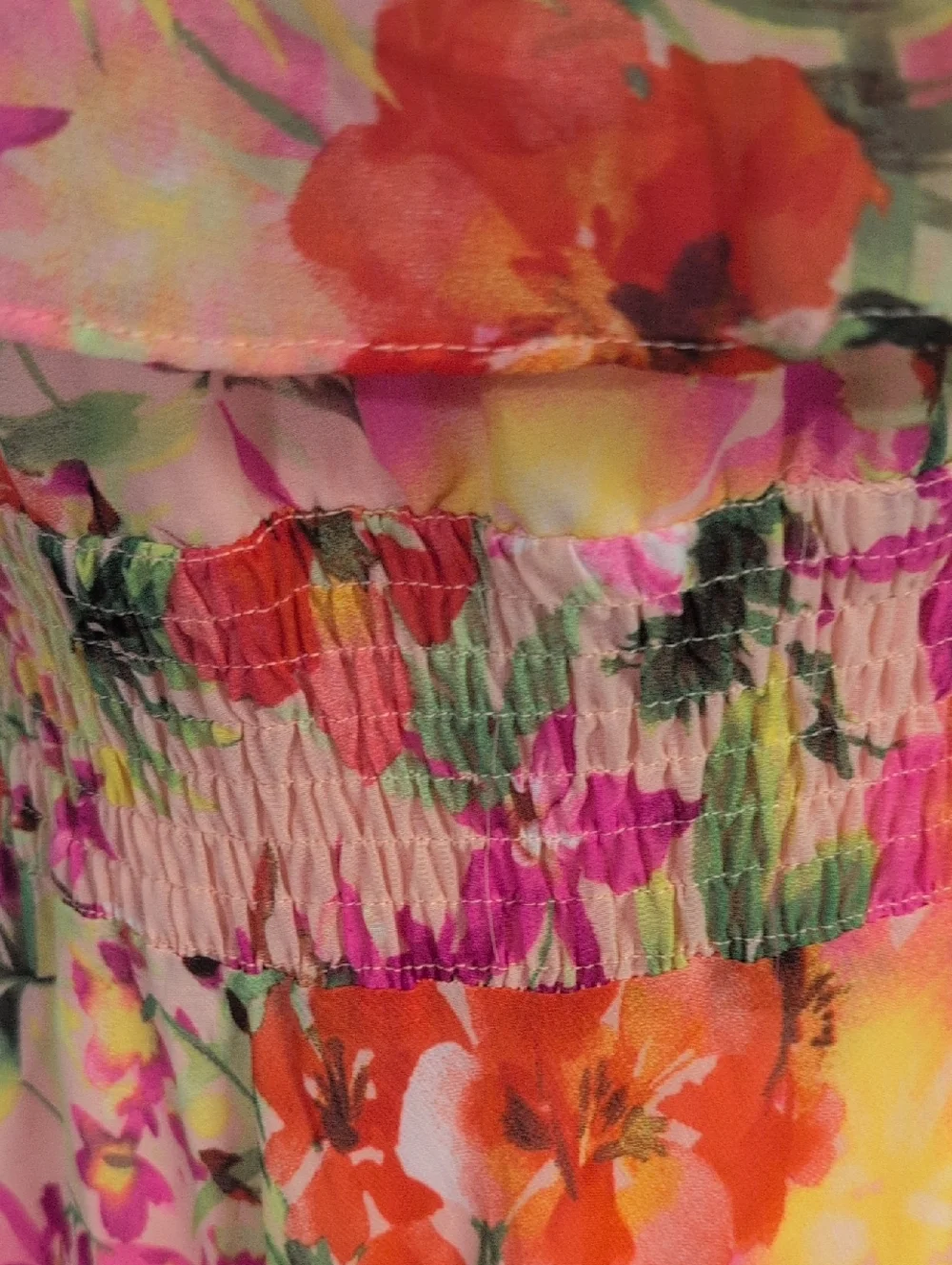 Rabbit Rabbit Rabbit Designs Floral Ruffle Dress. - Picture 3 of 8